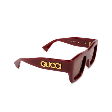 Gafas de sol Gucci GG1772S 003 burgundy - Vista tres cuartos