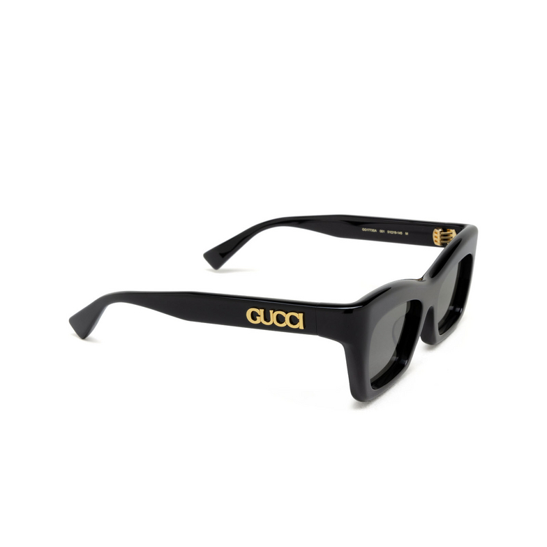 Gucci GG1773SA Sunglasses 001 black - 2/4