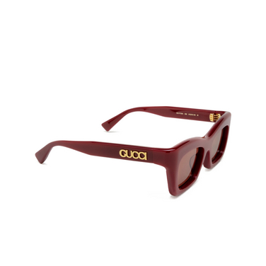 Gafas de sol Gucci GG1773SA 002 brugundy - Vista tres cuartos