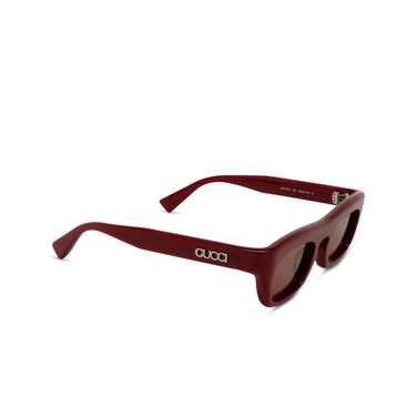 Gucci GG1777S Sunglasses 002 burgundy - three-quarters view