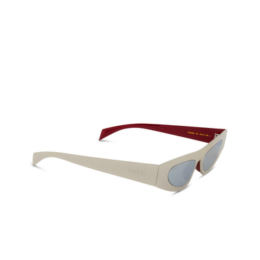 Gucci GG1916S Sunglasses 001 silver - three-quarters view