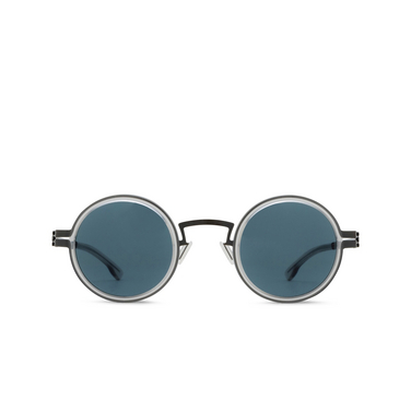 ic! berlin BENT SUN Sunglasses GUNMETAL - SKY GREY - ATLANTIS - front view