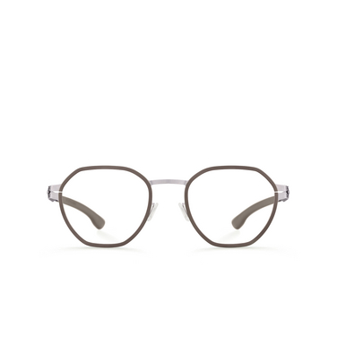 ic! berlin CARBON Korrektionsbrillen ROUGH - GRAPHITE - Vorderansicht