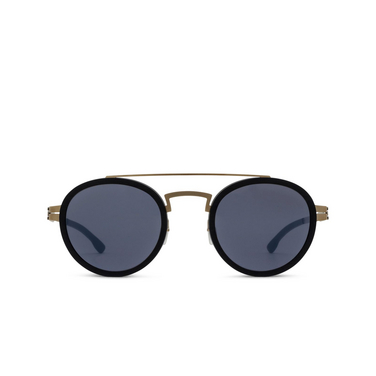 ic! berlin DAKOTA SUN Sunglasses BLACK ROUGH - BRONZE - BLACK - front view