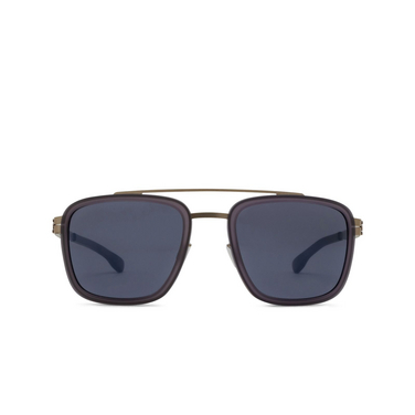 ic! berlin JACOB SUN Sunglasses GREY HD MATT - BRONZE - BLACK - front view