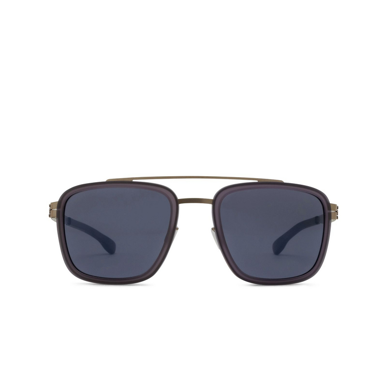 ic! berlin JACOB SUN Sunglasses GREY HD MATT - BRONZE - BLACK - 1/4