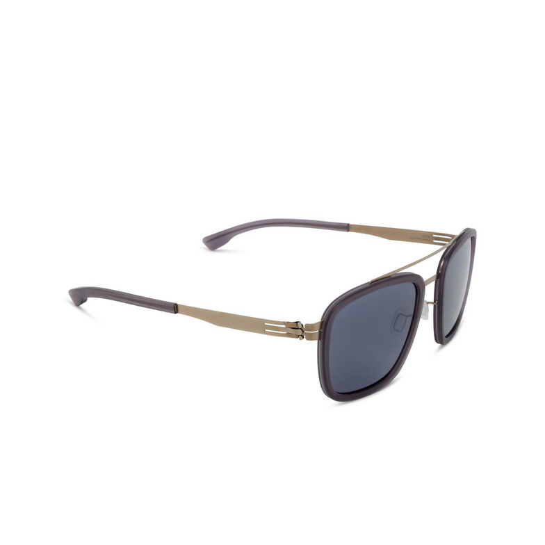 ic! berlin JACOB SUN Sunglasses GREY HD MATT - BRONZE - BLACK - 2/4