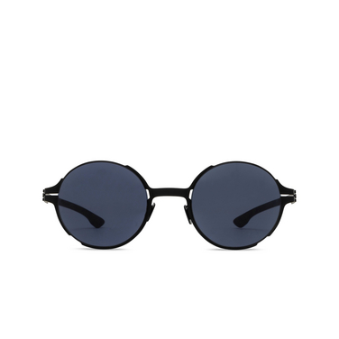 ic! berlin MIKI SUN Sunglasses BLACK - GREY - front view