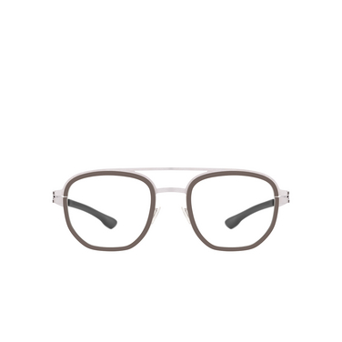 ic! berlin OSMIUM Korrektionsbrillen ROUGH - GRAPHITE - Vorderansicht