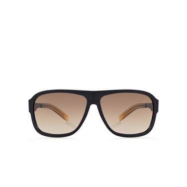ic! berlin POWER LAW SUN Sunglasses BLACK - ROUGH - front view