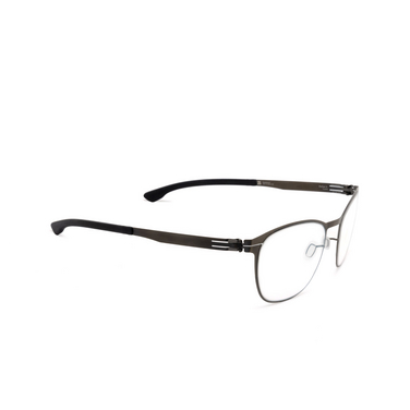 ic! berlin STEFAN K. Korrektionsbrillen GRAPHITE - Dreiviertelansicht