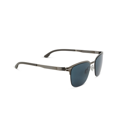 ic! berlin THE ANTIHERO SUN Sunglasses GRAPHITE - ATLANTIS - three-quarters view