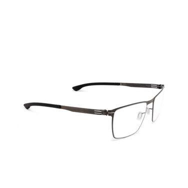 ic! berlin THOMAS A. Korrektionsbrillen GRAPHITE - Dreiviertelansicht