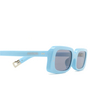 Lunettes de soleil Jacquemus AZZURO 2 light blue - Vignette du produit 3/4