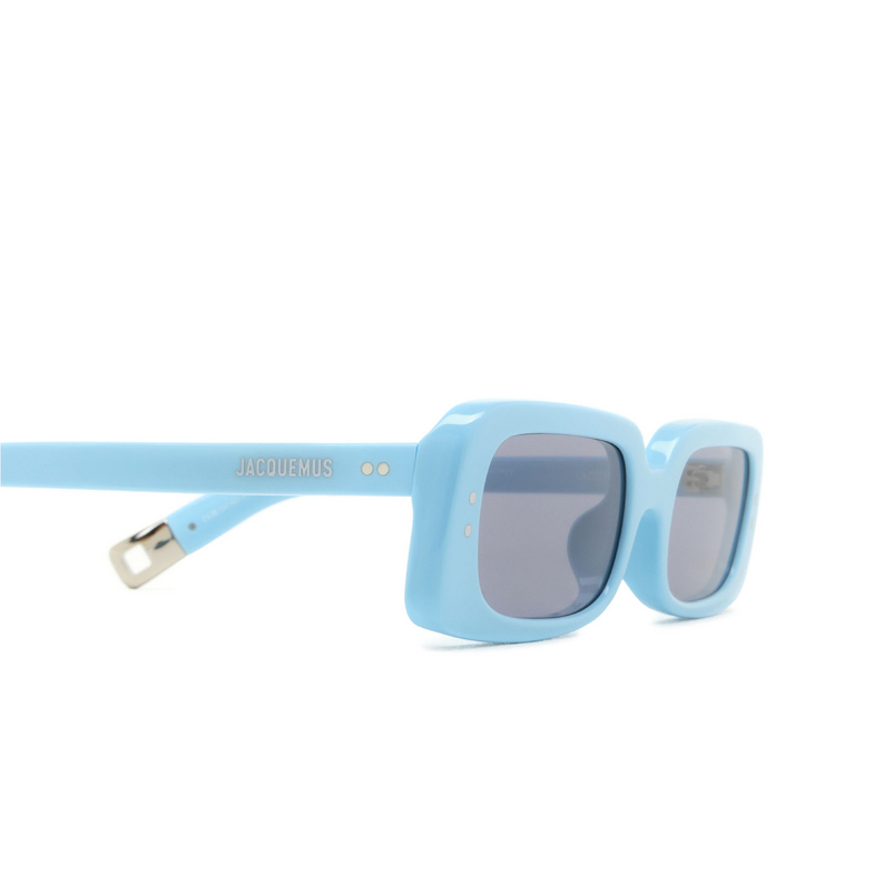 Occhiali da sole Jacquemus AZZURO 2 light blue - 3/4