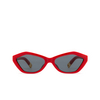 Gafas de sol Jacquemus BAMBINO 2 red - Miniatura del producto 1/4