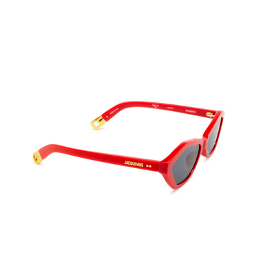 Jacquemus BAMBINO Sunglasses 2 red - three-quarters view
