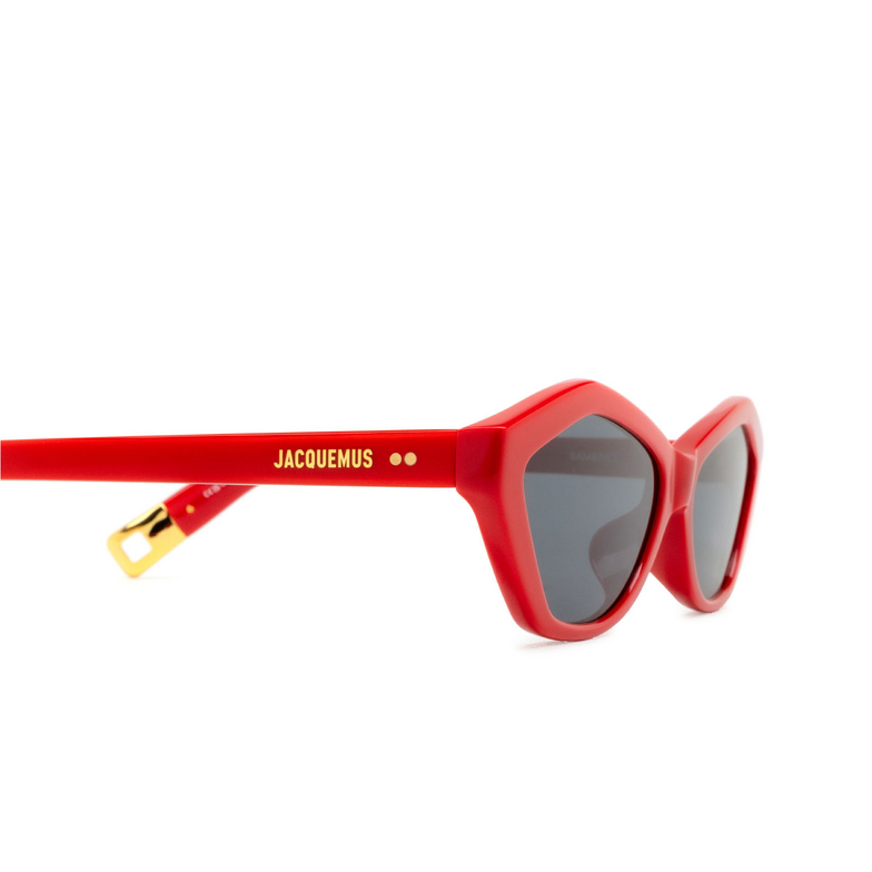 Jacquemus BAMBINO Sunglasses 2 red - 3/4