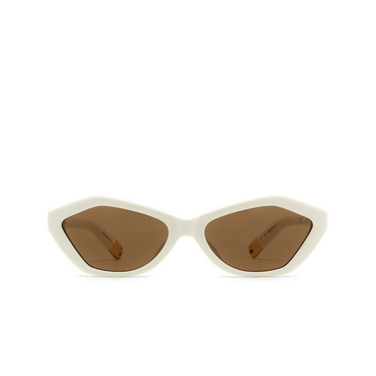 Jacquemus BAMBINO Sunglasses 3 white - front view