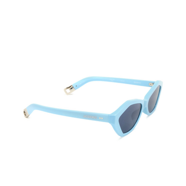 Jacquemus BAMBINO Sunglasses 4 light blue - three-quarters view