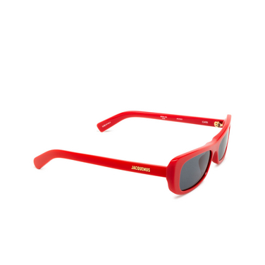 Jacquemus CAPRI Sunglasses 2 red - three-quarters view