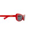 Lunettes de soleil Jacquemus CAPRI 2 red - Vignette du produit 3/4