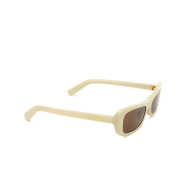 Jacquemus CAPRI Sunglasses 4 beige - three-quarters view