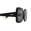 Gafas de sol Jacquemus CARRE ROND 1 black - Miniatura del producto 3/4