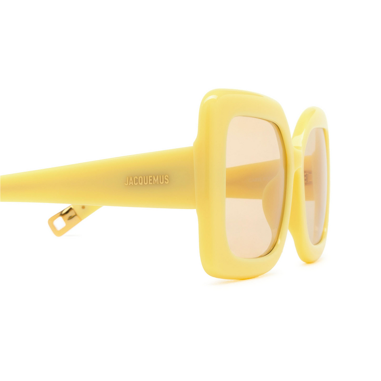 Jacquemus CARRE ROND Sonnenbrillen 3 pear sorbet - 3/4