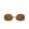 Lunettes de soleil Jacquemus COLAPSO 3 beige - Vignette du produit 1/4