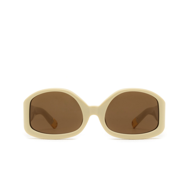 Lunettes de soleil Jacquemus COLAPSO 3 beige - 1/4