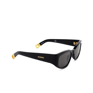 Jacquemus GALA Sunglasses 1 black - three-quarters view