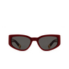 Gafas de sol Jacquemus GALA 3 burgundy - Miniatura del producto 1/4