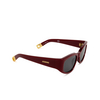 Jacquemus GALA Sunglasses 3 burgundy - product thumbnail 2/4