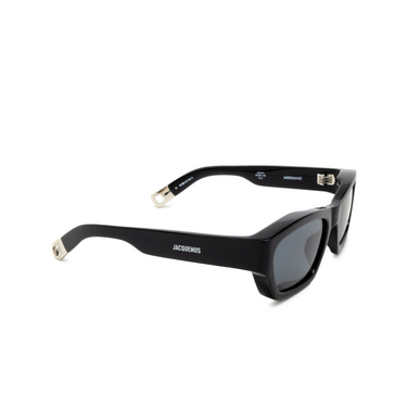 Jacquemus MERIDIANO Sunglasses 1 black - three-quarters view