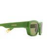 Lunettes de soleil Jacquemus MERIDIANO 3 jade green - Vignette du produit 3/4