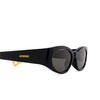 Lunettes de soleil Jacquemus OVALO 1 black - Vignette du produit 3/4