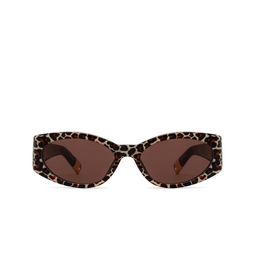 Jacquemus OVALO Sunglasses 2 leopard