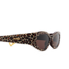 Gafas de sol Jacquemus OVALO 2 leopard - Miniatura del producto 3/4