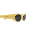 Lunettes de soleil Jacquemus OVALO 4 yellow - Vignette du produit 3/4