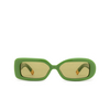 Jacquemus ROND CARRE Sunglasses 3 jade green - product thumbnail 1/4