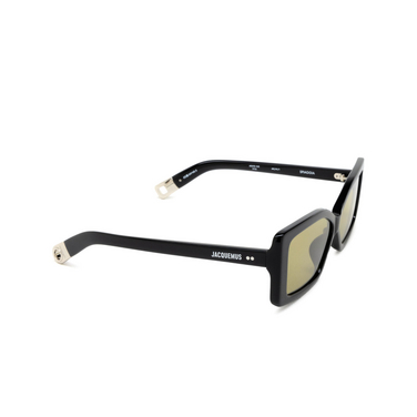 Jacquemus SPIAGGIA Sunglasses 1 black - three-quarters view