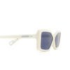 Lunettes de soleil Jacquemus SPIAGGIA 3 white - Vignette du produit 3/4