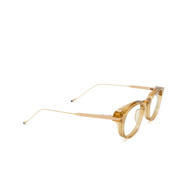 Jacques Marie Mage CREVEL Eyeglasses OCRE - three-quarters view