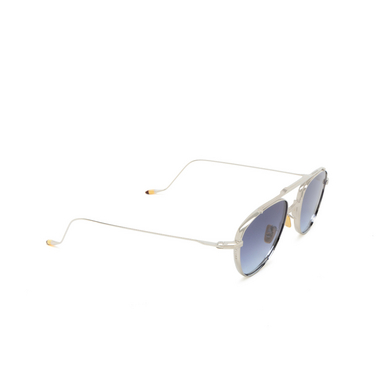 Jacques Marie Mage FLYNN Sunglasses SILVER - three-quarters view