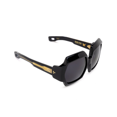 Lunettes de soleil Jacques Marie Mage GRANDFUNK BLACK - Vue trois quarts