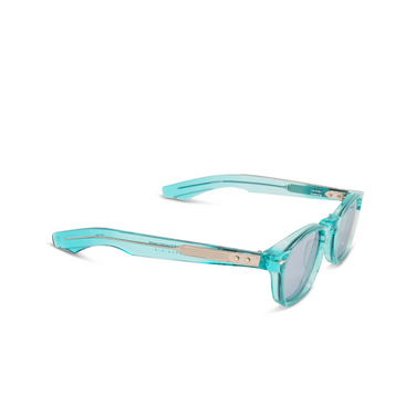 Jacques Marie Mage ZEPHIRIN X YASIIN BEY Sunglasses CRYSTAL TURQUOISE - three-quarters view