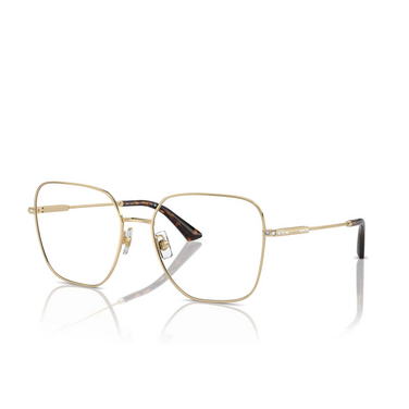 Lunettes de vue Jimmy Choo JC2001B 3006 pale gold - Vue trois quarts