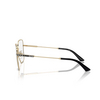 Gafas graduadas Jimmy Choo JC2001B 3010 pale gold / black - Miniatura del producto 3/4