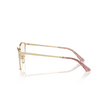 Occhiali da vista Jimmy Choo JC2002 3013 pale gold - anteprima prodotto 3/4